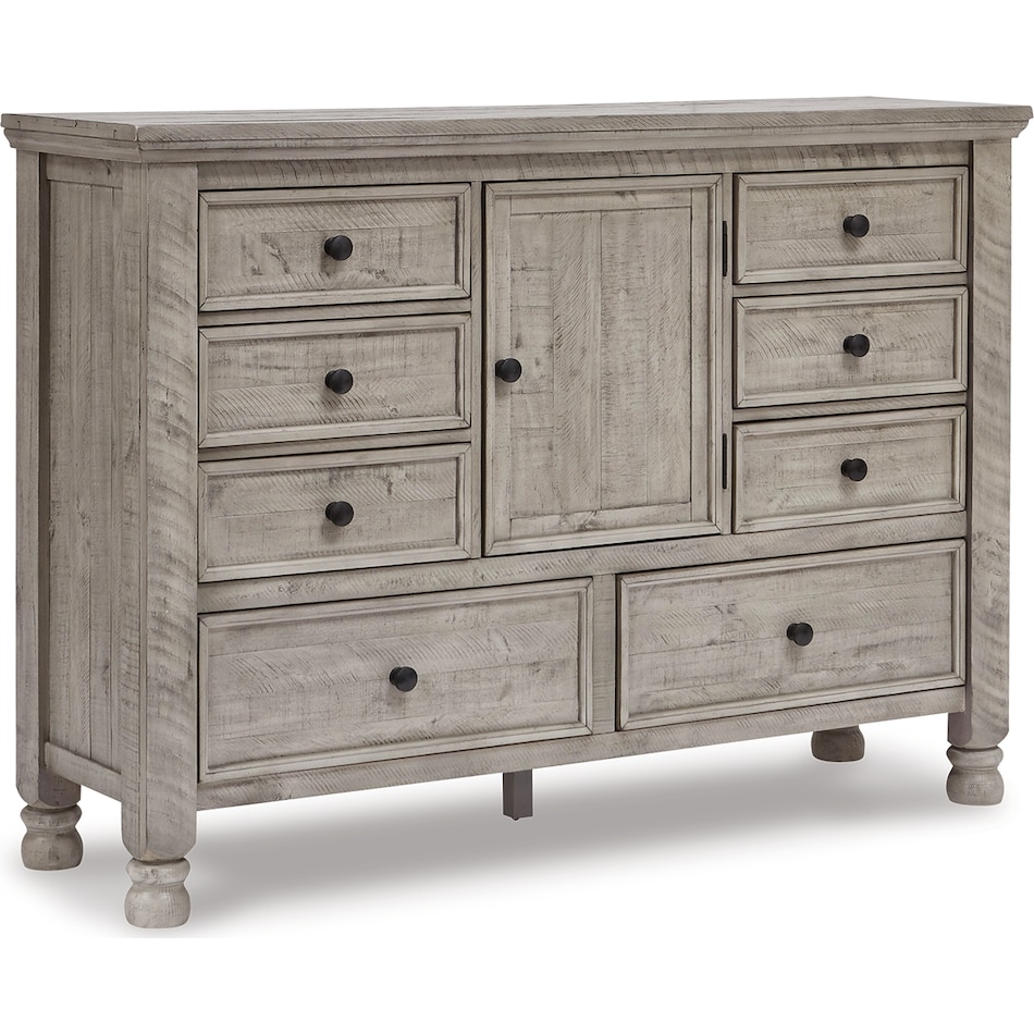 harrastone gray dresser   