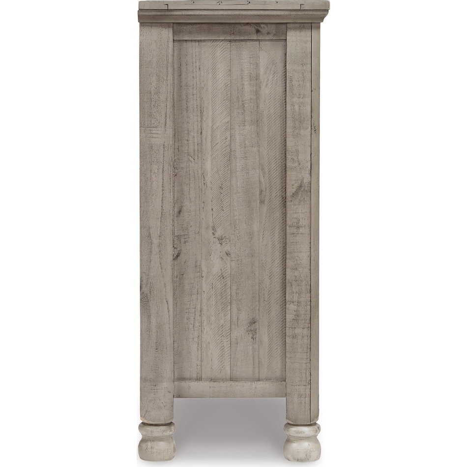 harrastone gray dresser   