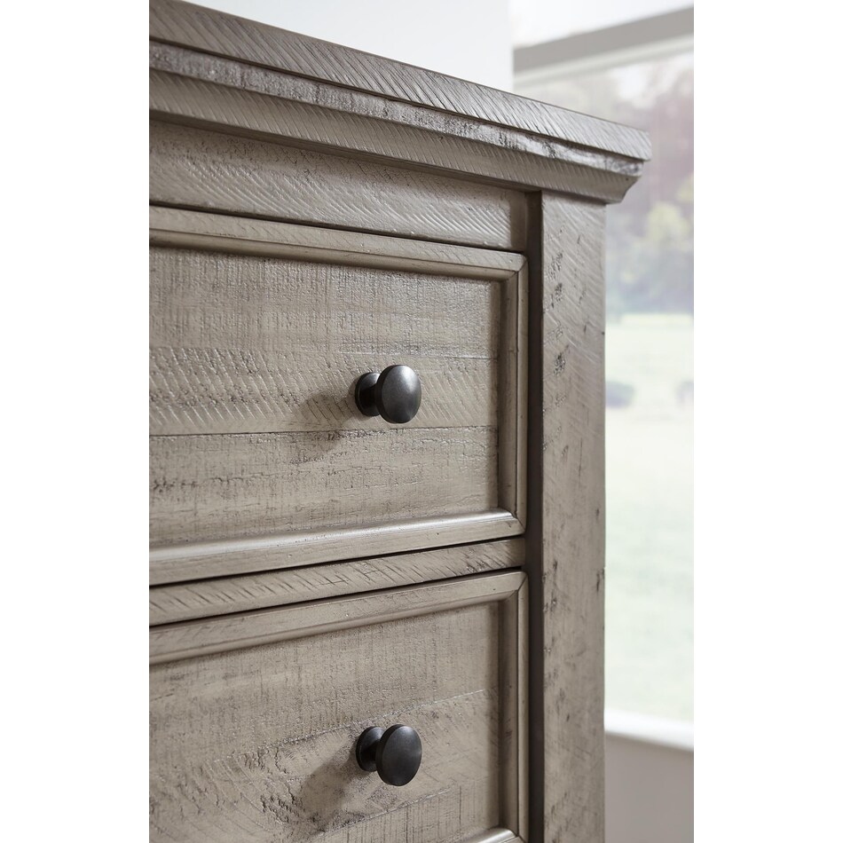 harrastone gray dresser   