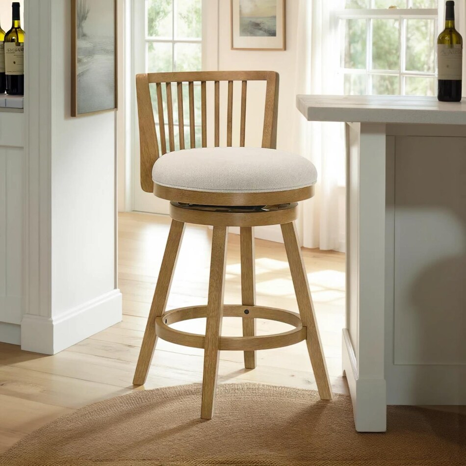 harrington ivory barstool   