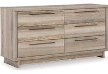 hasbrick tan dresser   