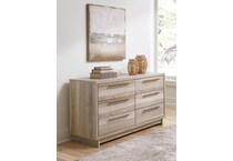 hasbrick tan dresser   