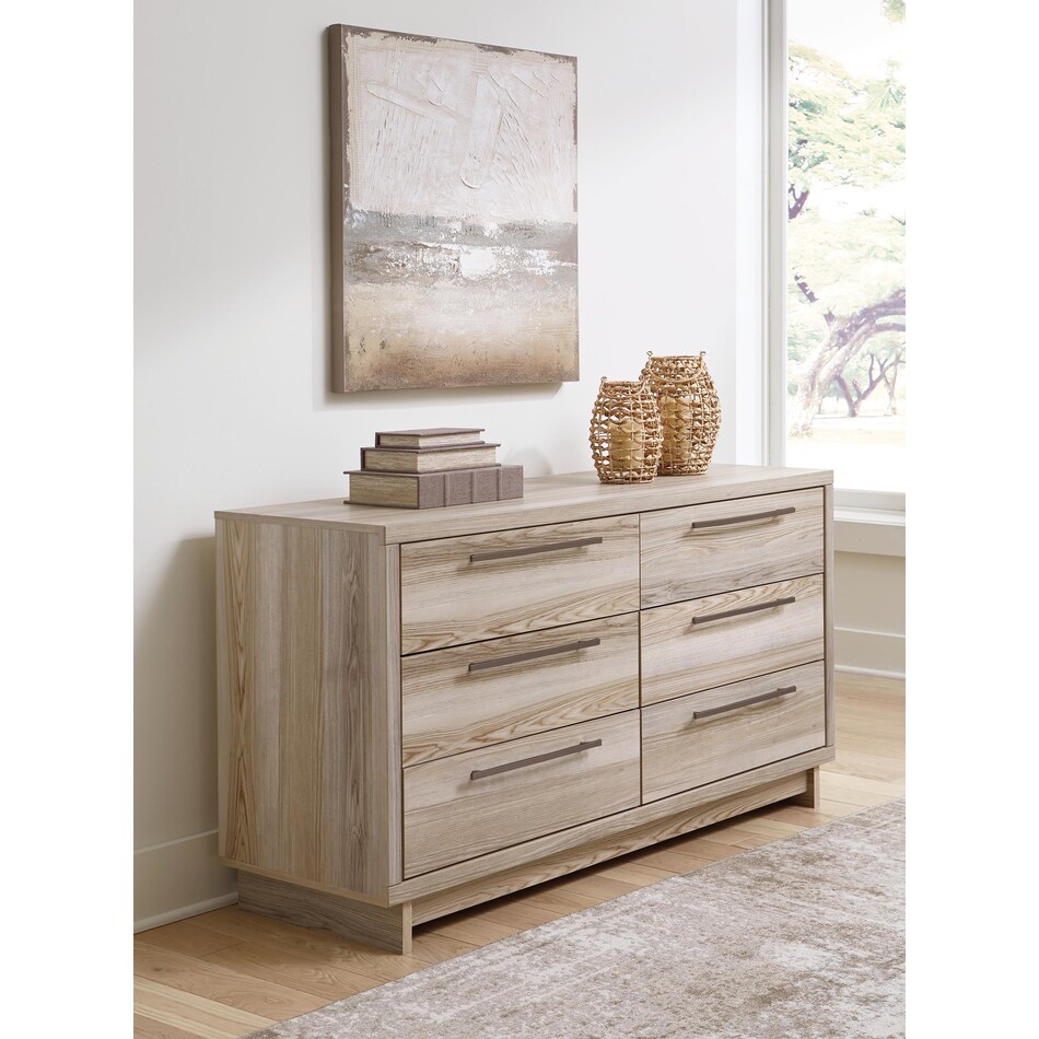 hasbrick tan dresser   