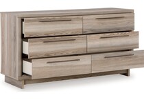 hasbrick tan dresser   