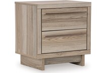 hasbrick tan nightstand   