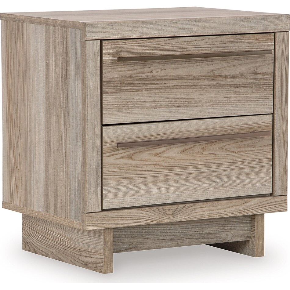 hasbrick tan nightstand   