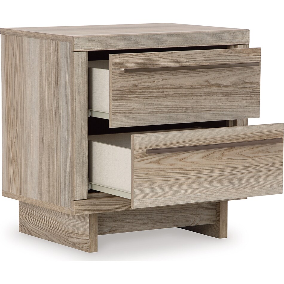 hasbrick tan nightstand   