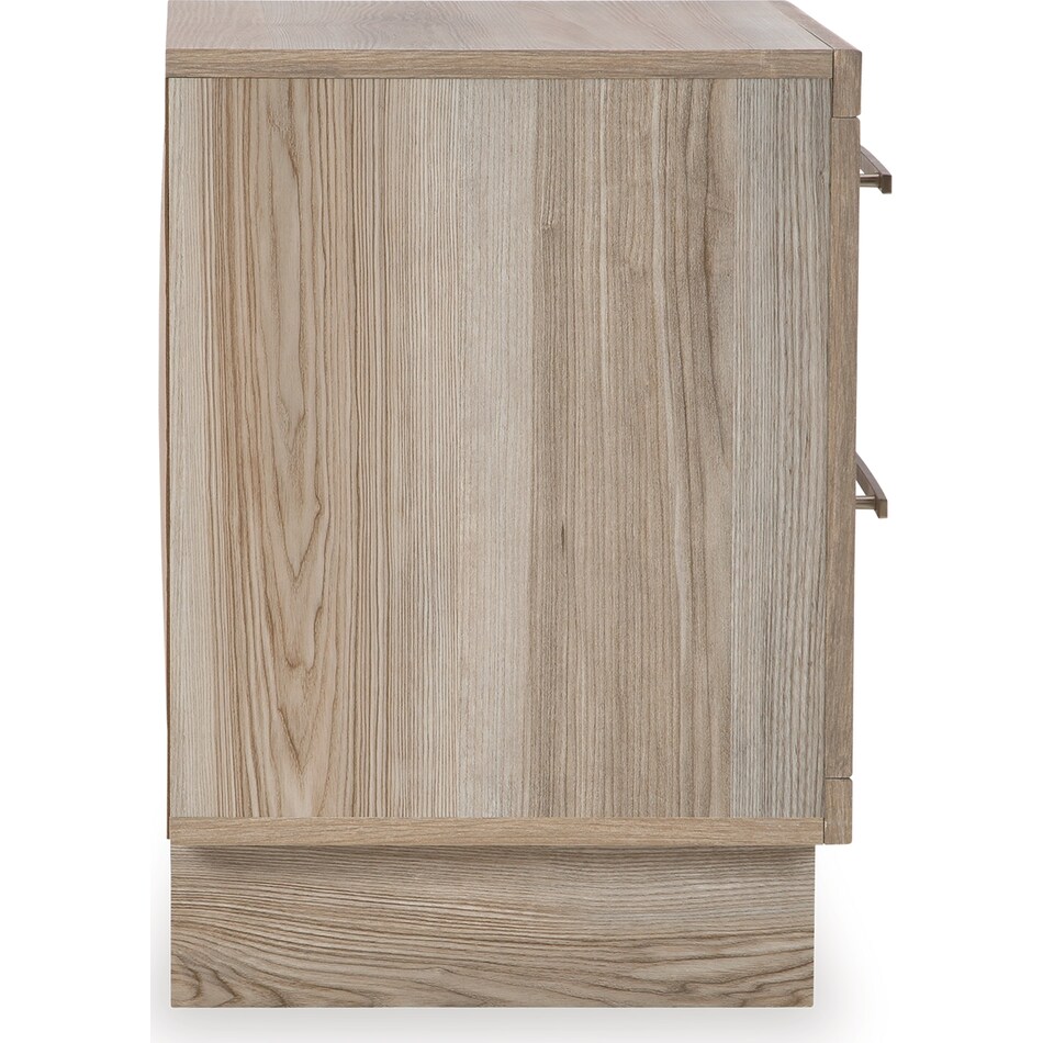 hasbrick tan nightstand   