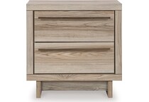 hasbrick tan nightstand   