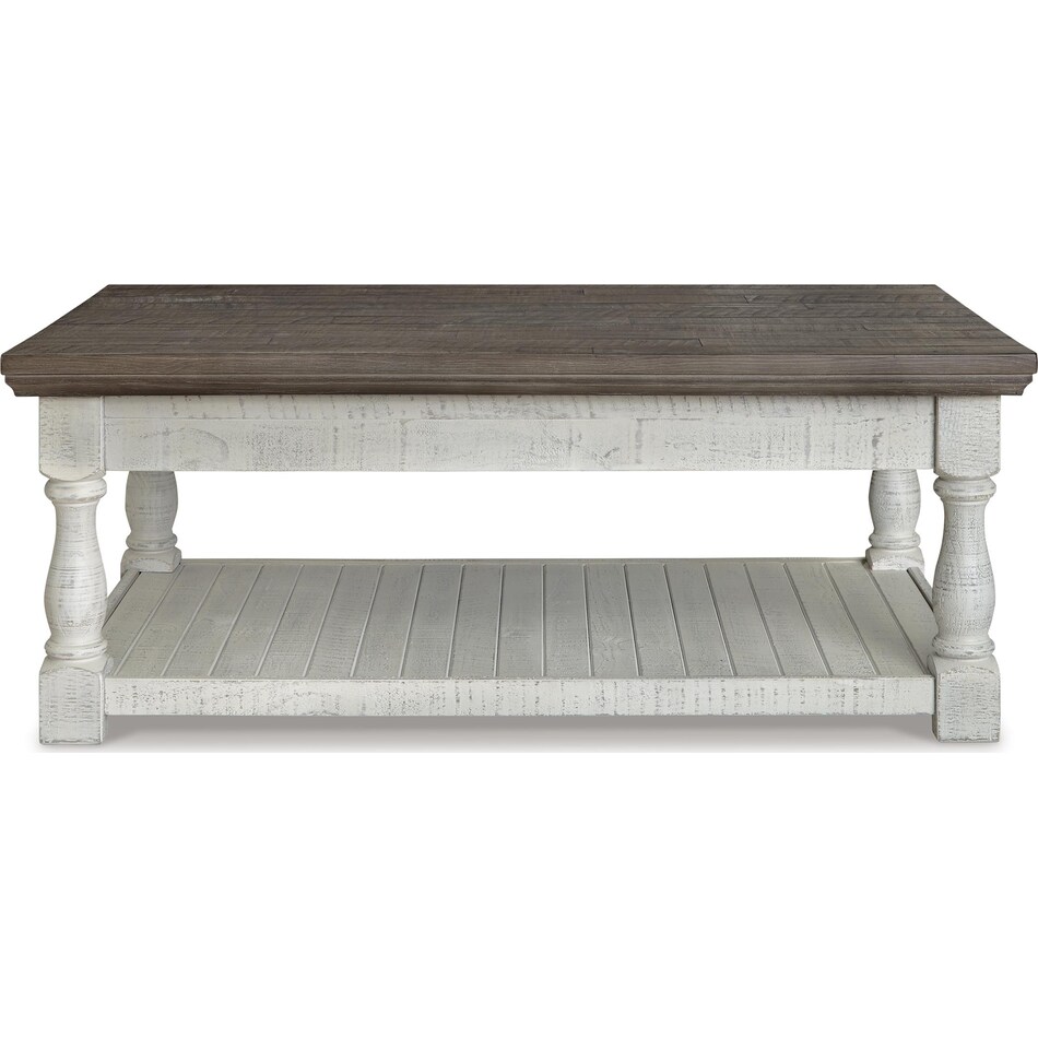 havalance white gray cocktail table   