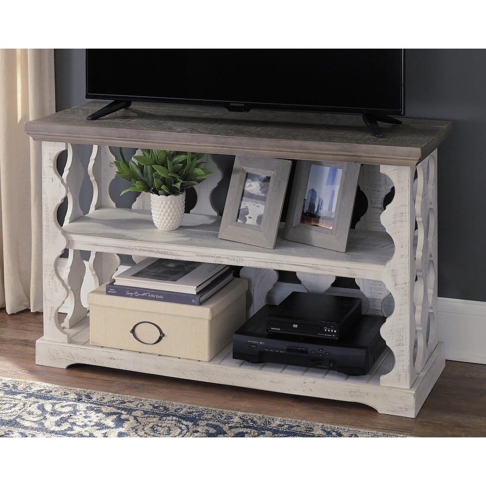 havalance white sofa table   