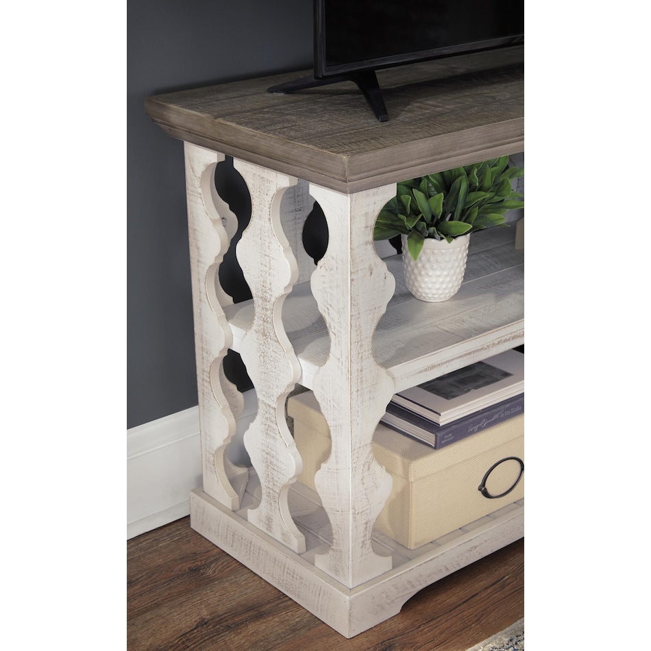 havalance white sofa table   