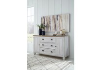 haven bay two tone dresser   