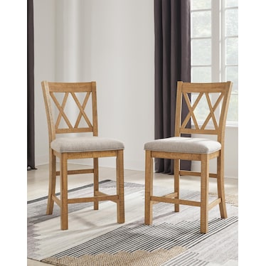 HAVONPLANE COUNTER HEIGHT BAR STOOL