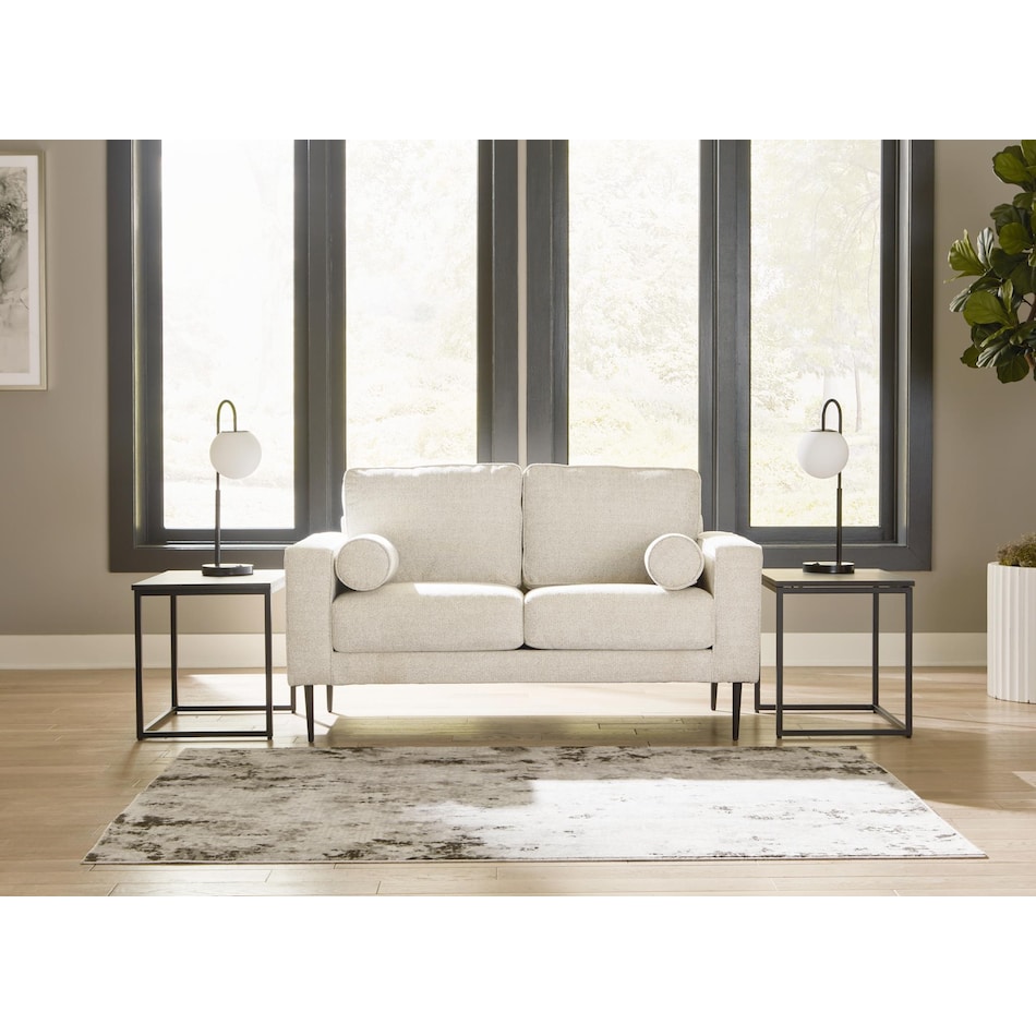 hazela sandstone loveseat   