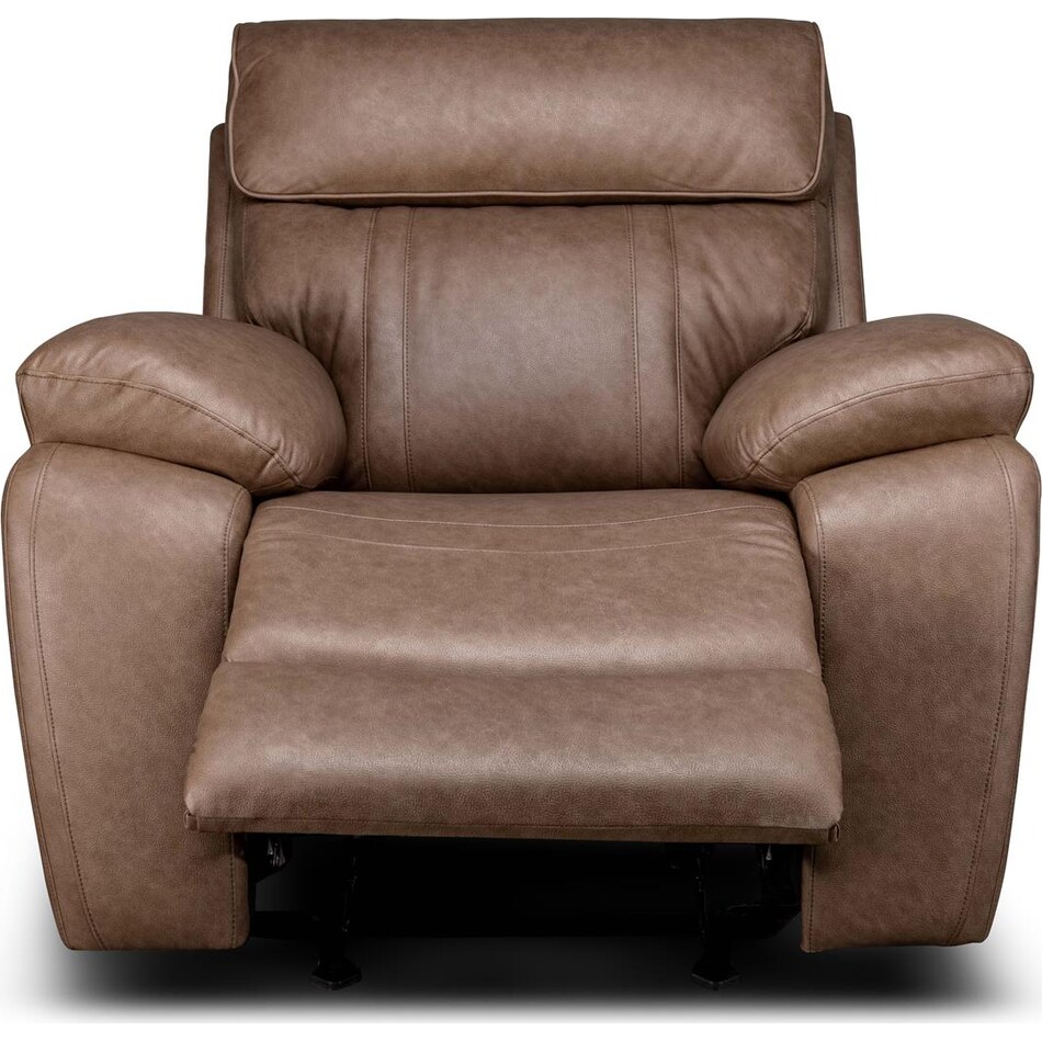 hazelnut stokes toffee recliner   
