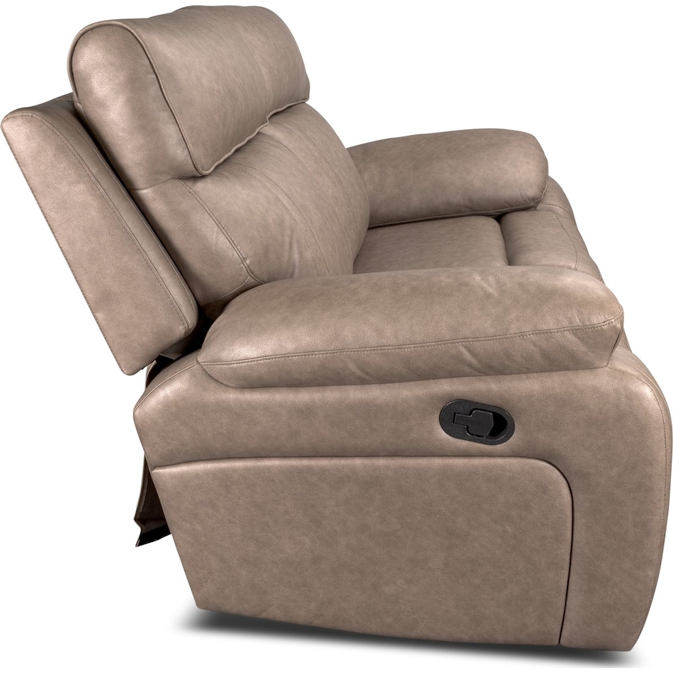 hazelnut stokes toffee reclining loveseat   