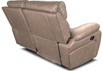 hazelnut stokes toffee reclining loveseat   