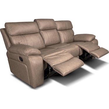 HAZELNUT RECLINING SOFA