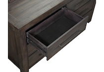 heather dark grey dresser   