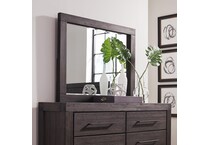 heather dark grey mirror   