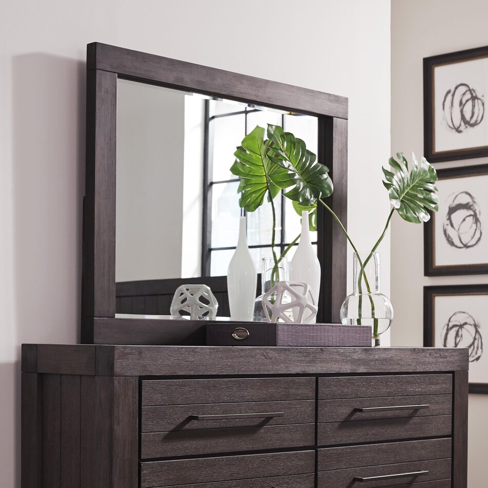 heather dark grey mirror   