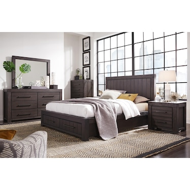 HEATHER QUEEN STORAGE BED