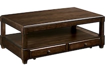 helensburgh brown cktl tbl castered lift top    