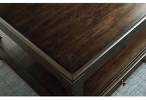 helensburgh brown cktl tbl castered lift top    