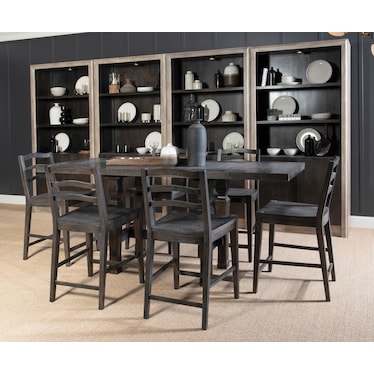 HENSLEY 5-PC COUNTER HEIGHT DINING SET