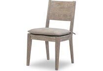 hensley flax & jave side chair   