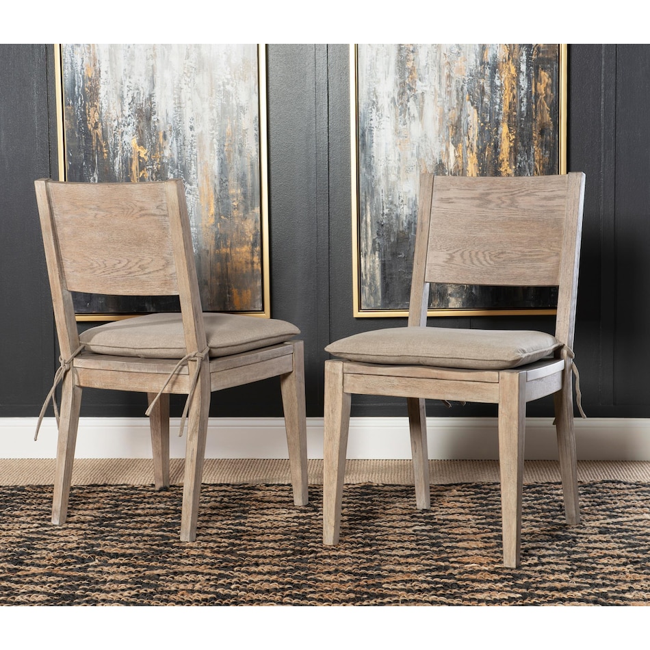 hensley flax & jave side chair   