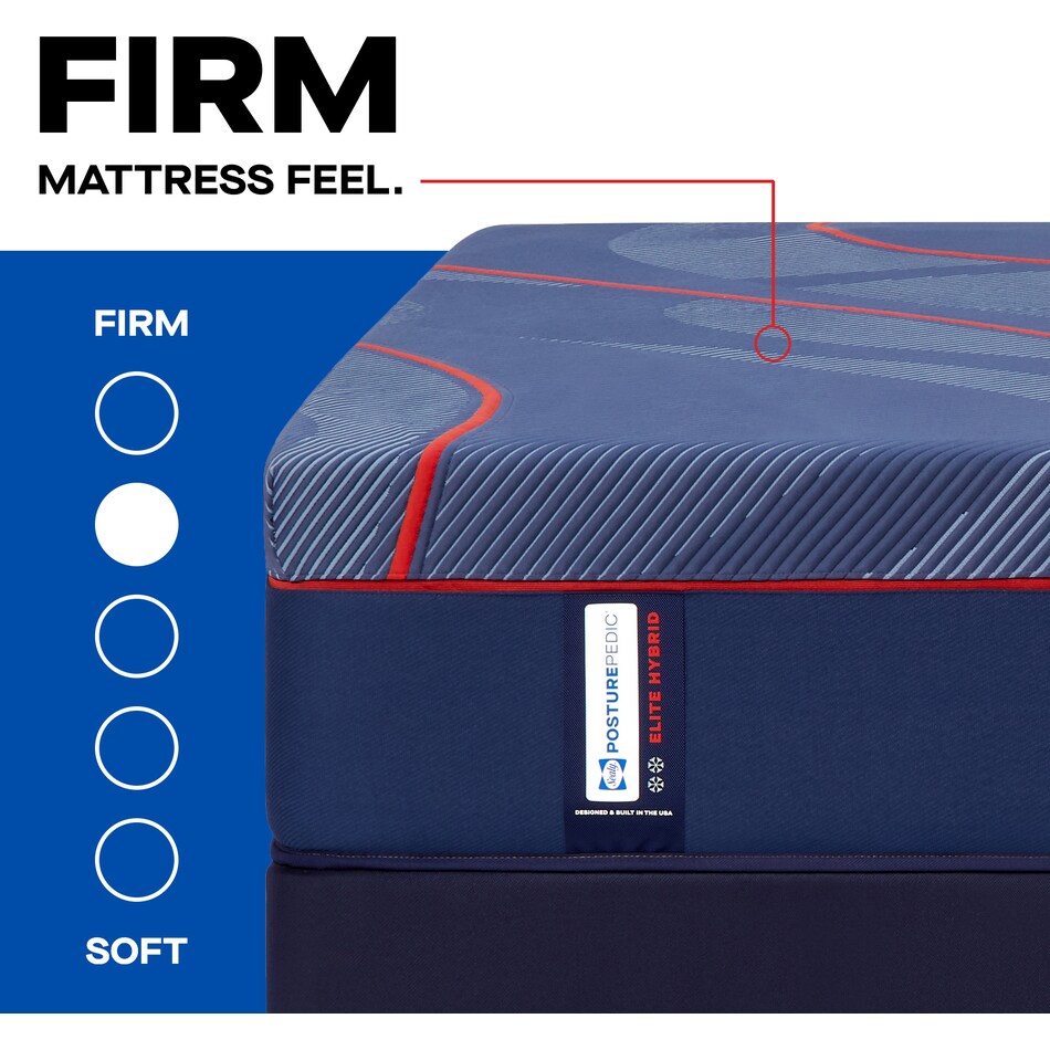 high point ii hybrid firm mattress queen   