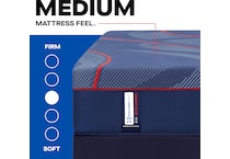 high point ii hybrid medium mattress cal king   