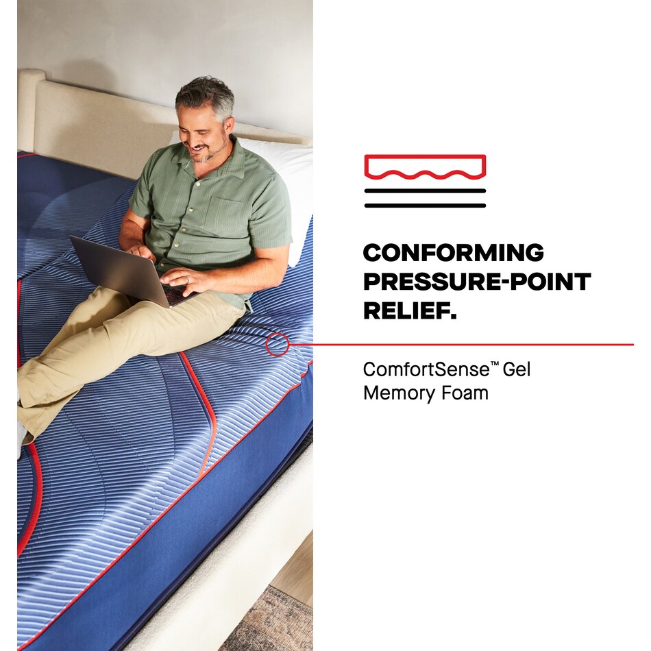 high point ii hybrid soft mattress cal king   