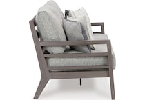hillside bern gray brown sofa   