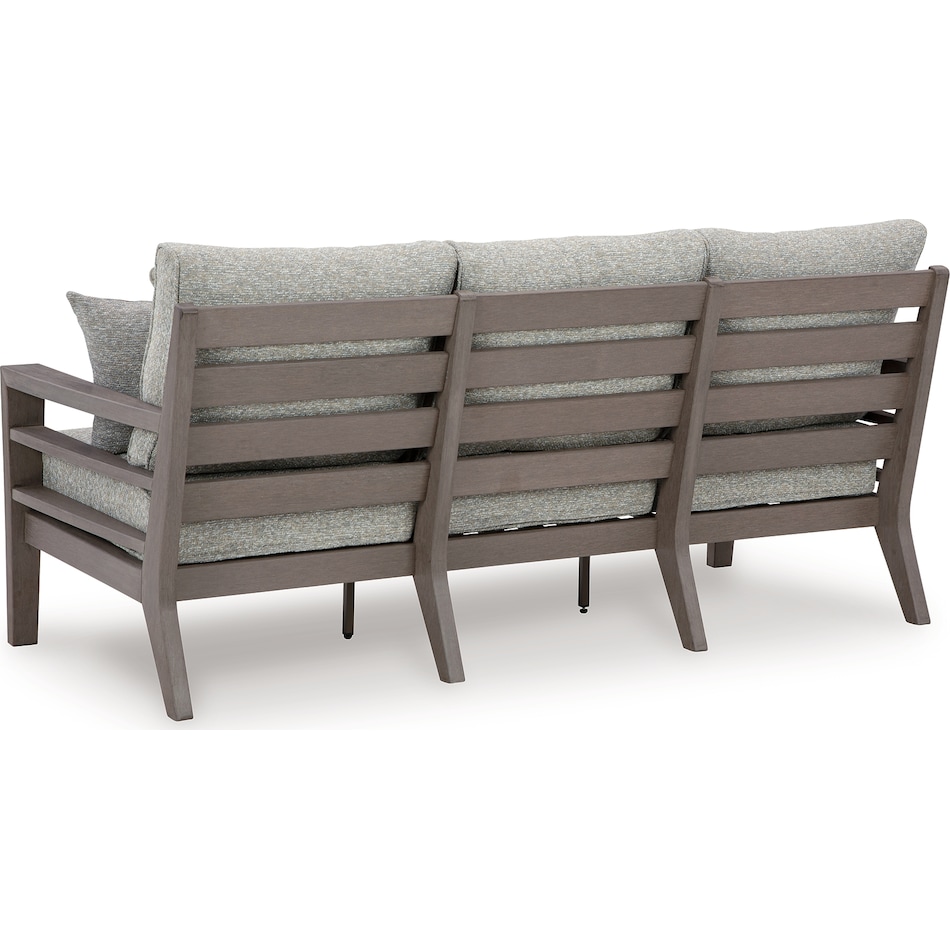 hillside bern gray brown sofa   