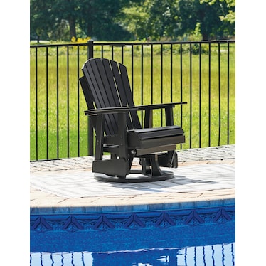 HYLAND WAVE OUTDOOR SWIVEL GLIDER CHAIR