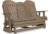 hilton driftwood loveseat   