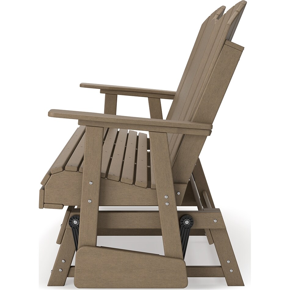 hilton driftwood loveseat   