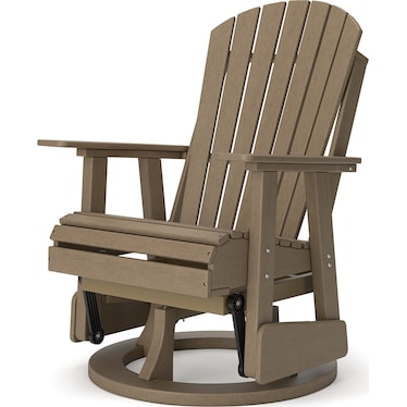 HYLAND WAVE OUTDOOR SWIVEL GLIDER CHAIR