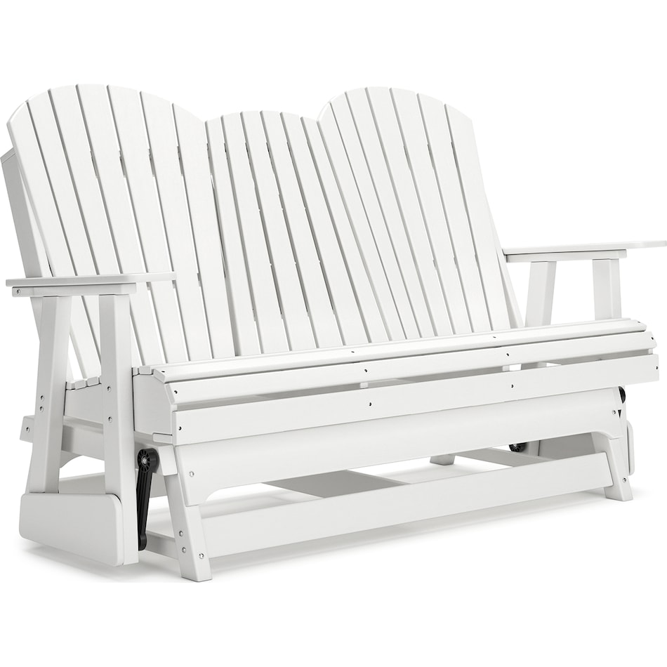 hilton white loveseat   