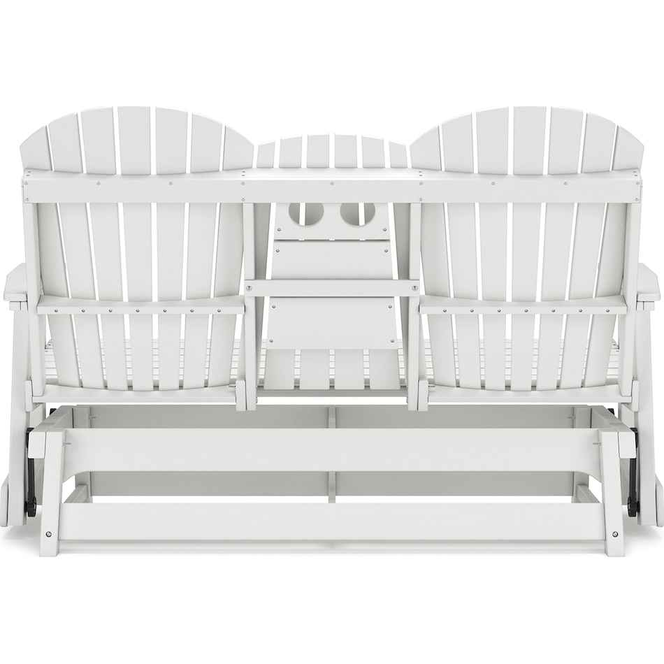 hilton white loveseat   