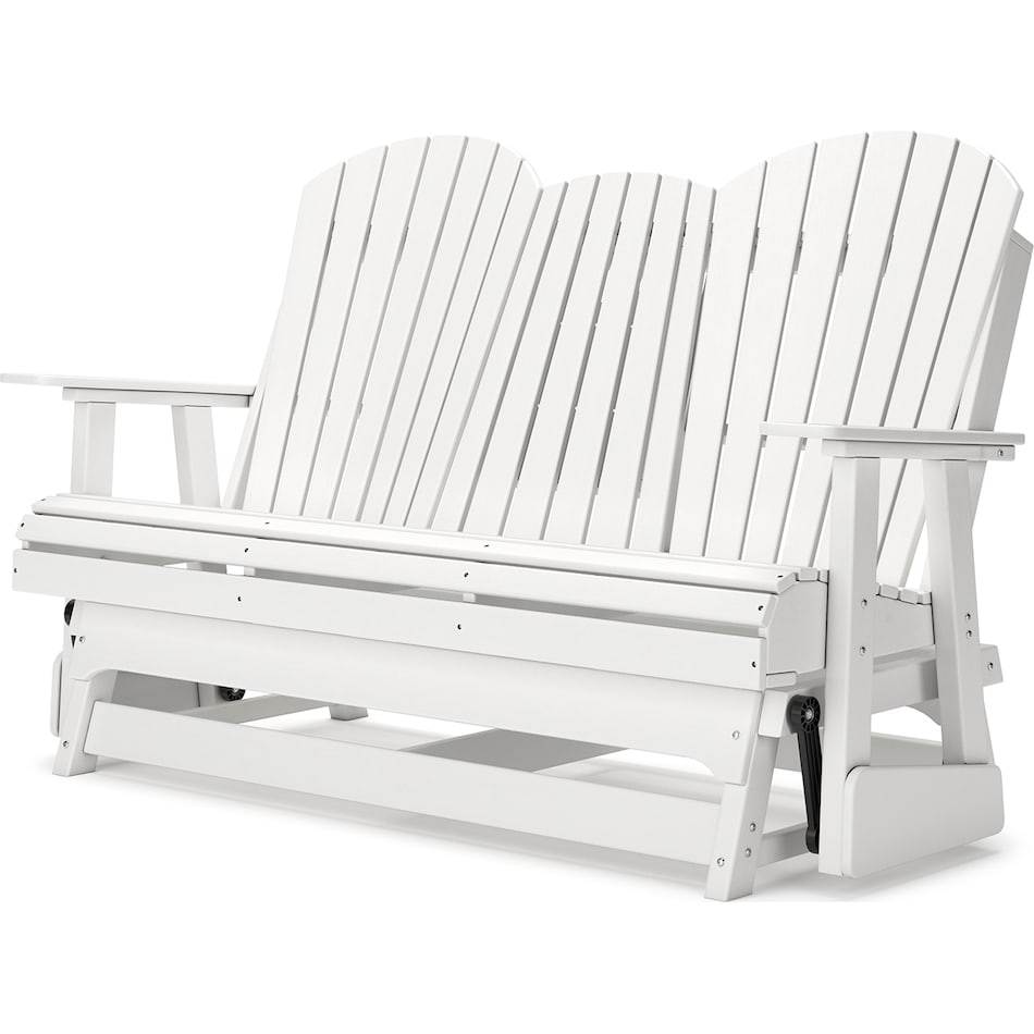 hilton white loveseat   