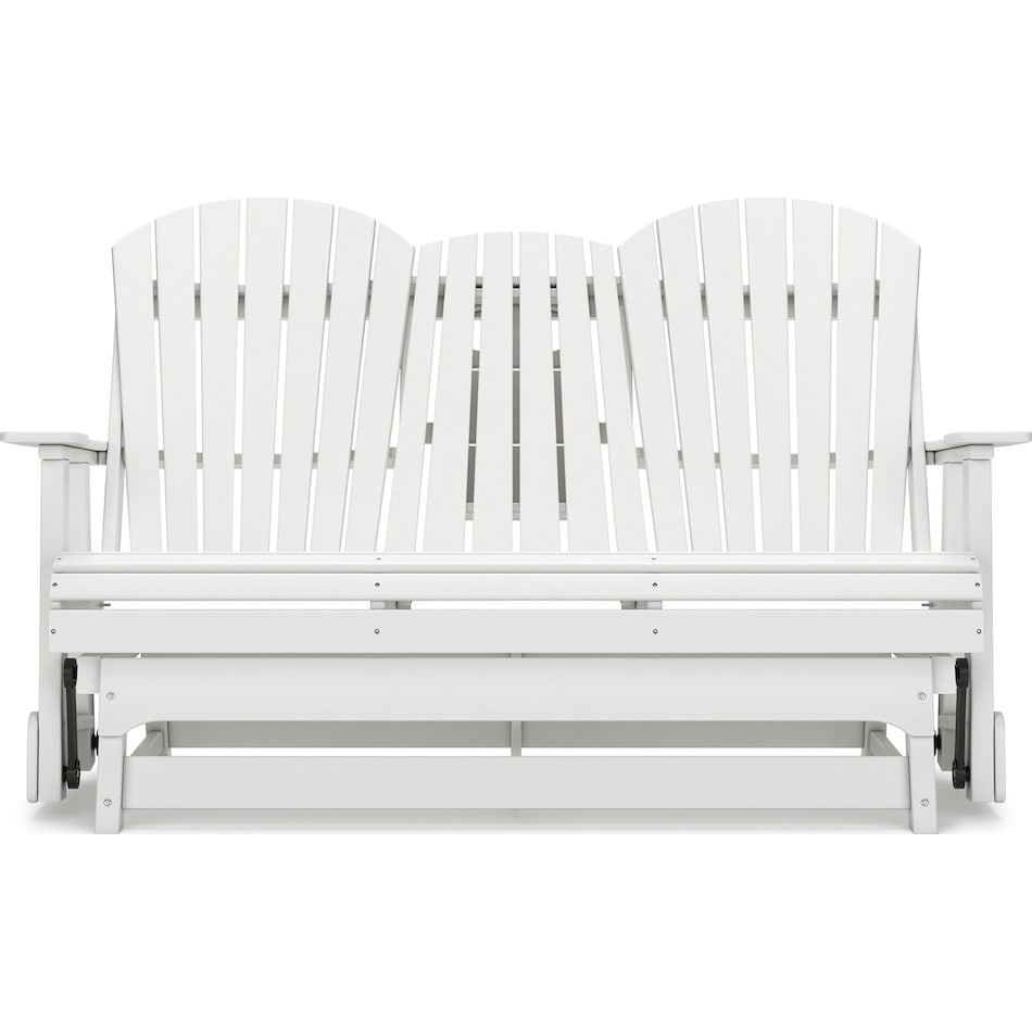 hilton white loveseat   