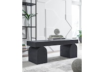 holgrove black accent bench   