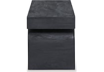 holgrove black accent bench   