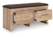 hollymount brown bench   