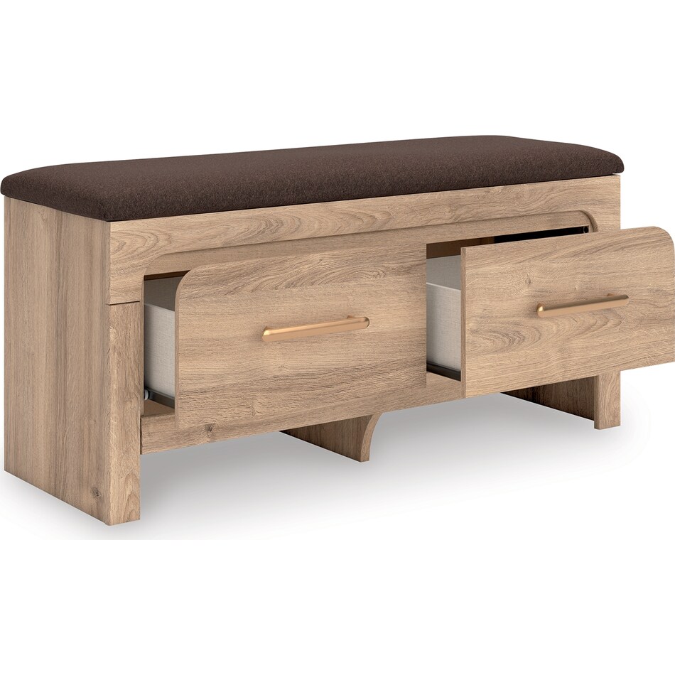 hollymount brown bench   