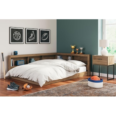DEANLOW BOOKCASE BED
